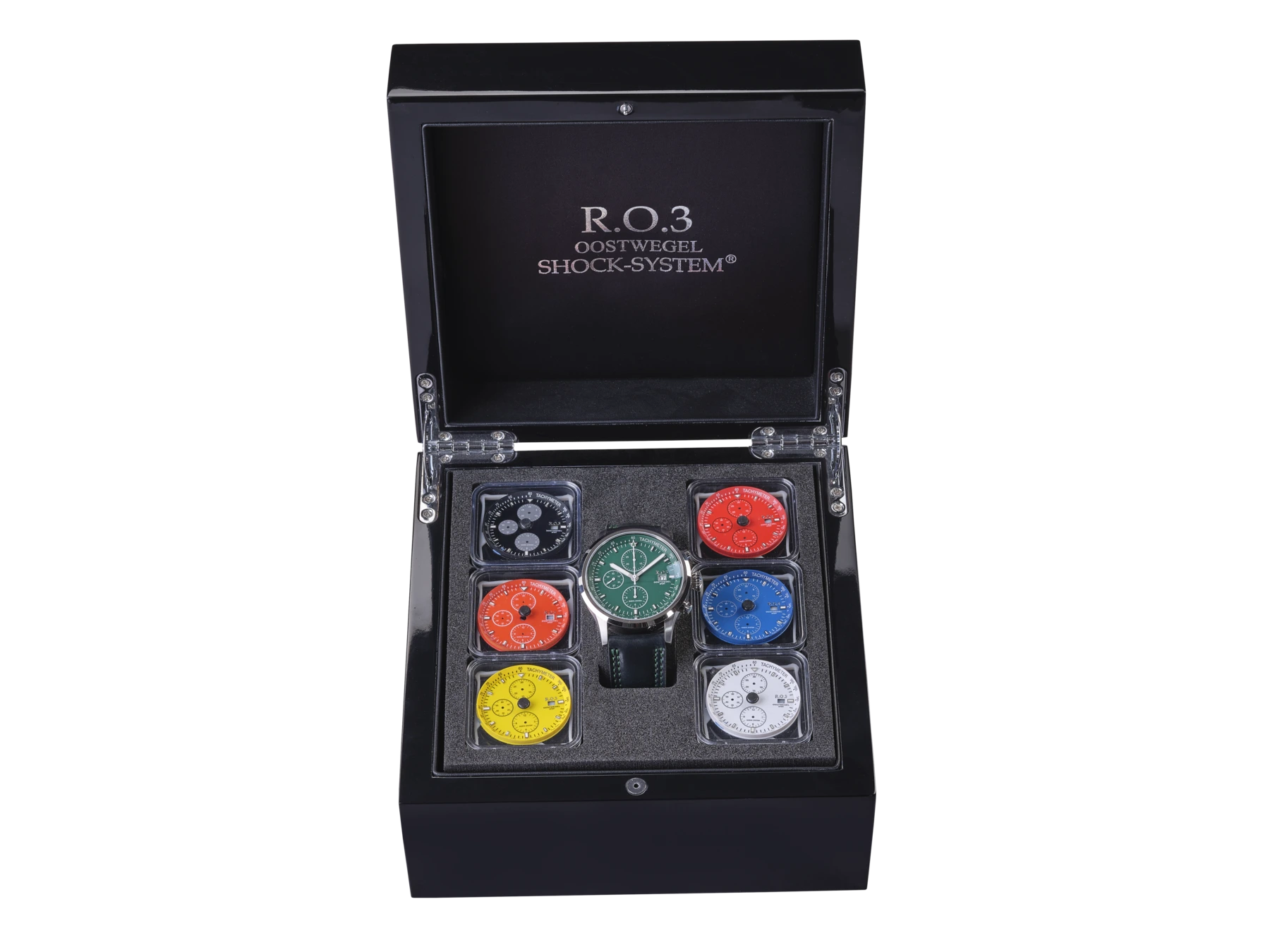 R.O.3 Sport box met wisselbare kleur wijzerplaten