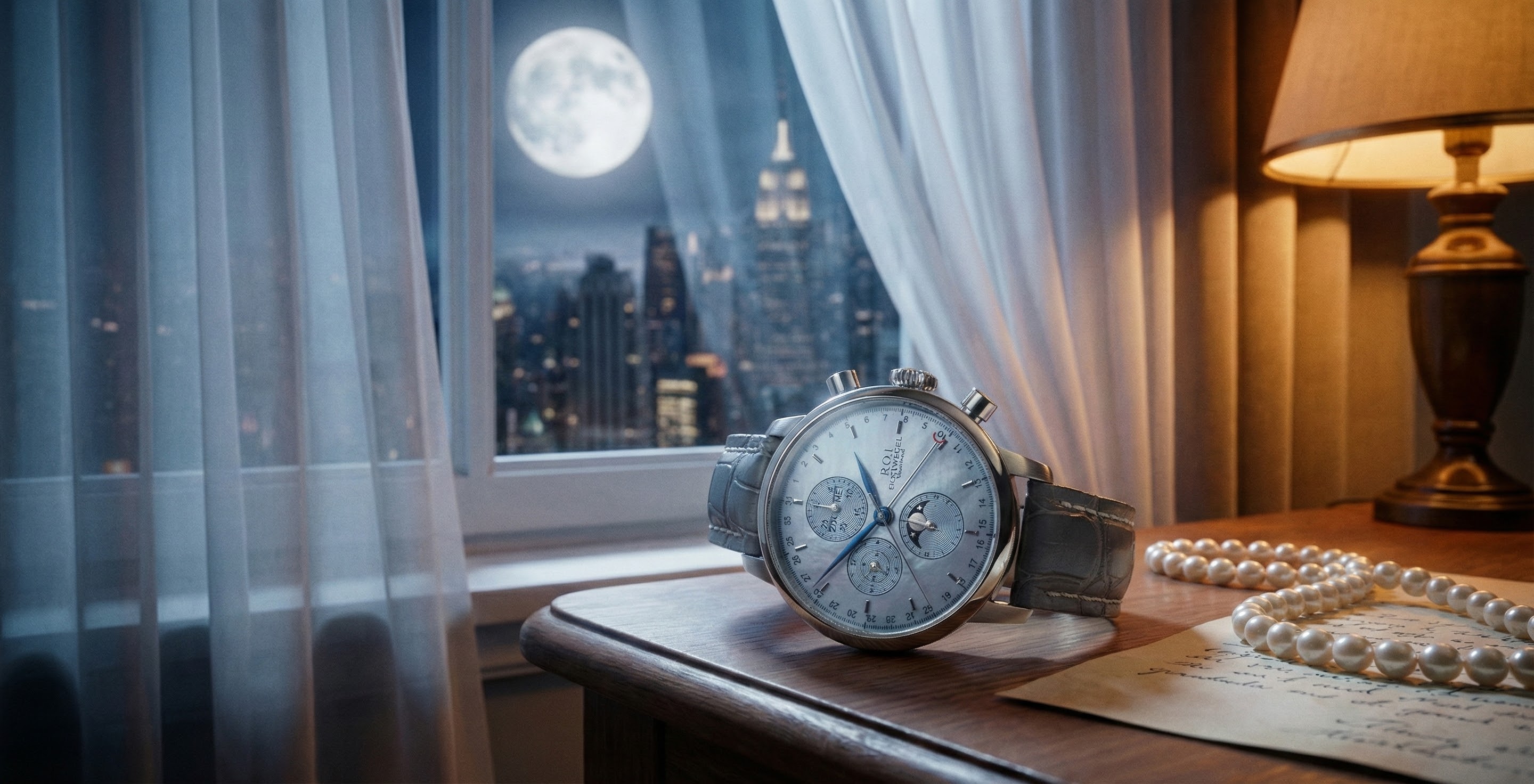 R.O.1 Maanstand Parelmoer - Detail