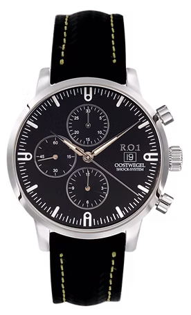 R.O.1 Sport - Dynamiek in detail met carbon-look band