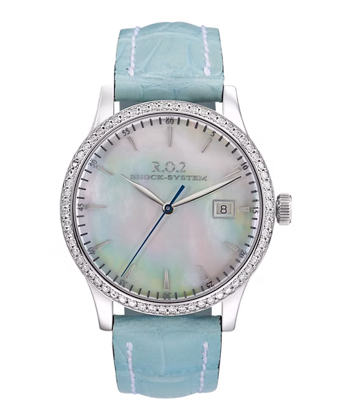 R.O.2 Classic Date Parelmoer Briljant