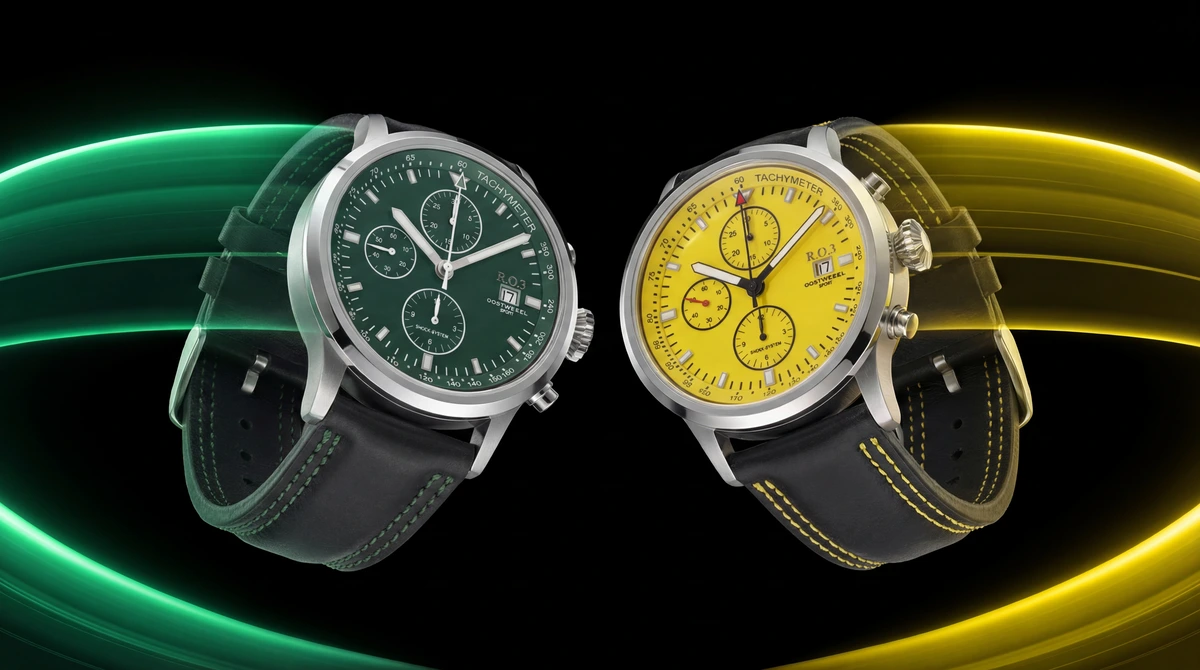 De R.O.3 – het eerste horloge ontworpen met Chromatics® modulariteit in het hart