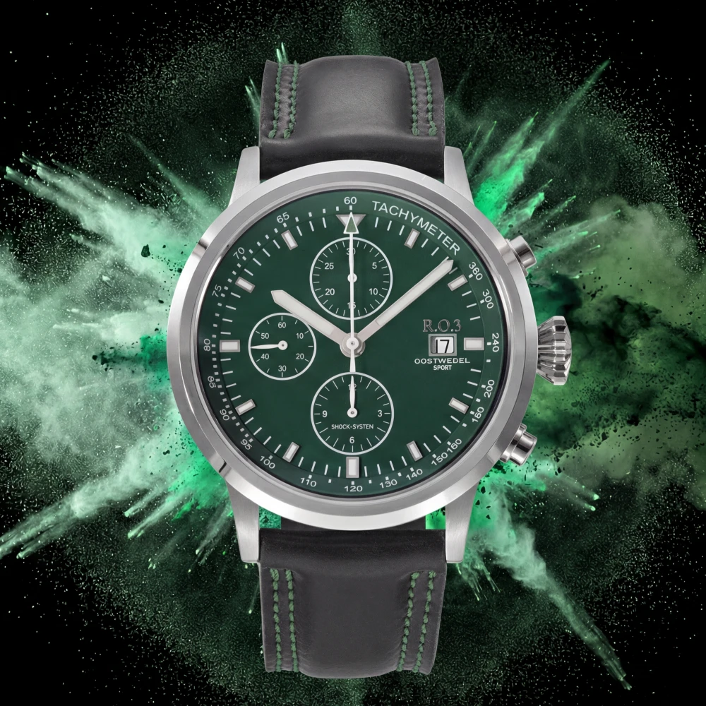 R.O.3 in het groen – sportieve groene kleurcombinatie